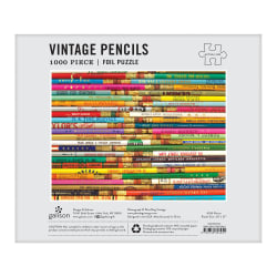 Phat Dog Vintage Pencils Pattern & Geometric