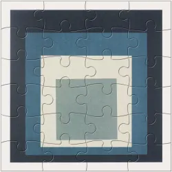 Josef Albers Wooden Puzzle Jigsaw (150 Piece) - Coffee Table Gift Pattern & Geometric