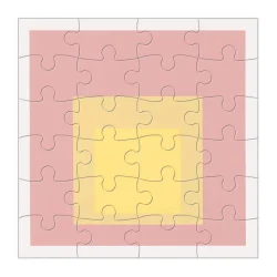Josef Albers Wooden Puzzle Jigsaw (150 Piece) - Coffee Table Gift Pattern & Geometric