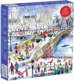 Bow Bridge in Central Park Winter