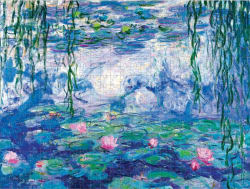Monet 500 Piece Double Sided Puzzle Impressionism & Post-Impressionism