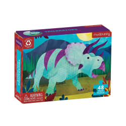 Triceratops Mini Puzzle - Scratch and Dent Dinosaurs