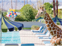 Gray Malin Party At The Parker 2-Sided 500 Piece Puzzle Elephant