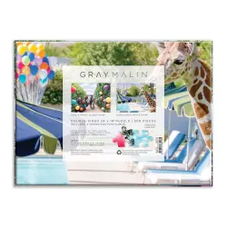 Gray Malin Party At The Parker 2-Sided 500 Piece Puzzle Elephant