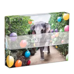 Gray Malin Party At The Parker 2-Sided 500 Piece Puzzle Elephant