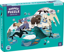 Arctic Life Shaped Scene Puzzle Animals