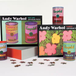 Andy Warhol Flowers Lenticular Puzzle Flower & Garden