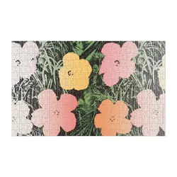 Andy Warhol Flowers Lenticular Puzzle Flower & Garden