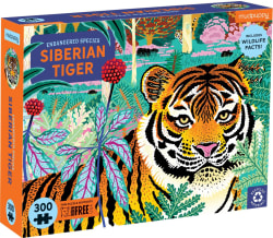 Siberian Tiger Endangered Species Puzzle Big Cats