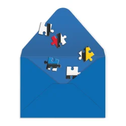 MoMA Mondrian Greeting Card Puzzle Contemporary & Modern Art