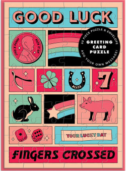 Good Luck Greeting Card Puzzle Quotes & Inspirational