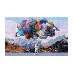 Space Bound Lenticular Puzzle Space