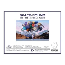 Space Bound Lenticular Puzzle Space
