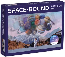 Space Bound Lenticular Puzzle Space