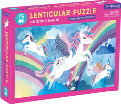 Unicorn Magic Lenticular Puzzle Unicorn