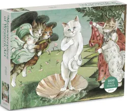 Birth of Venus Meowsterpiece of Western Art Cats