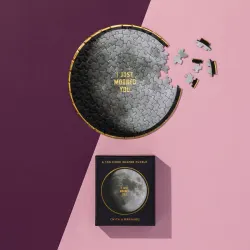 I Just Mooned You 100 Piece Mini Shaped Puzzle Space