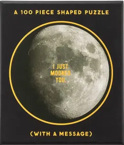 I Just Mooned You 100 Piece Mini Shaped Puzzle Space