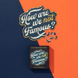 How Are We Not Famous? 100 Piece Mini Shaped Puzzle Mini Puzzle Quotes & Inspirational