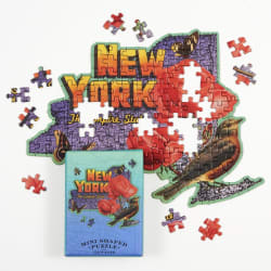 New York Mini Shaped Puzzle New York