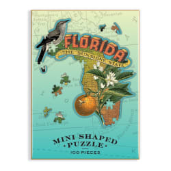 Florida Mini Shaped Puzzle United States