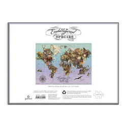 Wendy Gold Endangered Species 1500 Piece Puzzle Animals