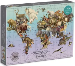 Wendy Gold Endangered Species 1500 Piece Puzzle Animals