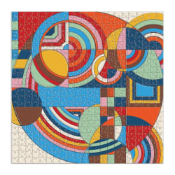 Frank Lloyd Wright Hoffman House Rug Puzzle with Shaped Pieces Contemporary & Modern Art