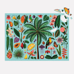 Tropics with Shaped Pieces Flower & Garden