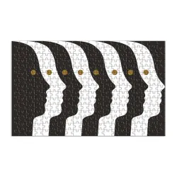 Jonathan Adler Atlas Lenticular Puzzle Contemporary & Modern Art