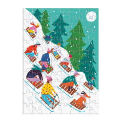 Puzzle Calendar Louise Cunningham Merry and Bright Christmas