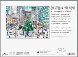 Snowfall on Park Avenue Christmas