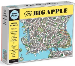 The Big Apple Maze Puzzle Maps & Geography