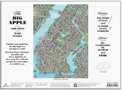 The Big Apple Maze Puzzle Maps & Geography