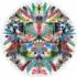 Round Christian Lacroix Heritage Collectio Butterflies and Insects Jigsaw Puzzle
