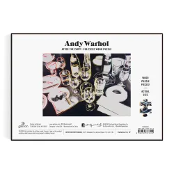 Andy Warhol After the Party Wooden Puzzle Contemporary & Modern Art