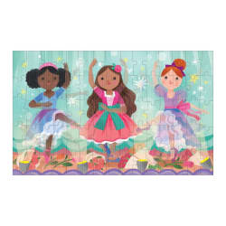 Graceful Ballerinas Lenticular Puzzle Children's Cartoon