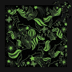 Family Unicorns Illuminated Unicorn