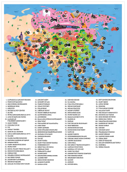 Map of Asia Educational