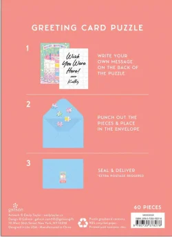 Confetti Birthday Cake - Greeting Card Puzzle Birthday