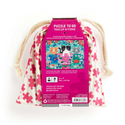 Teacup Kittens 36 Piece Puzzle to Go Travel
