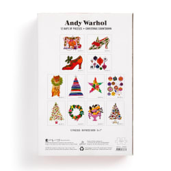 12 Days of Puzzles Countdown Andy Warhol - Scratch and Dent Christmas
