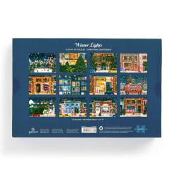 12 Days of Puzzles Countdown Joy Laforme Winter Lights Christmas