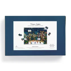 12 Days of Puzzles Countdown Joy Laforme Winter Lights Christmas