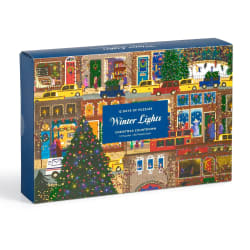 12 Days of Puzzles Countdown Joy Laforme Winter Lights Christmas