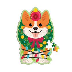 Christmas Corgi Dogs