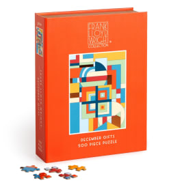 Frank Lloyd Wright December Gifts 500 Piece Book Puzzle Contemporary & Modern Art