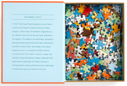 Frank Lloyd Wright December Gifts 500 Piece Book Puzzle Contemporary & Modern Art