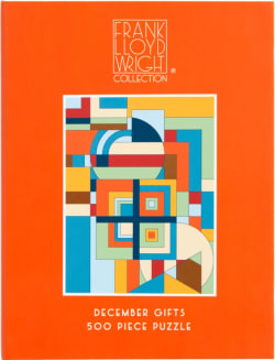 Frank Lloyd Wright December Gifts 500 Piece Book Puzzle Contemporary & Modern Art