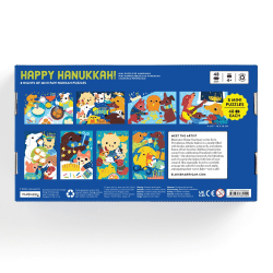 Happy Hanukkah! Countdown Puzzle Set Hanukkah